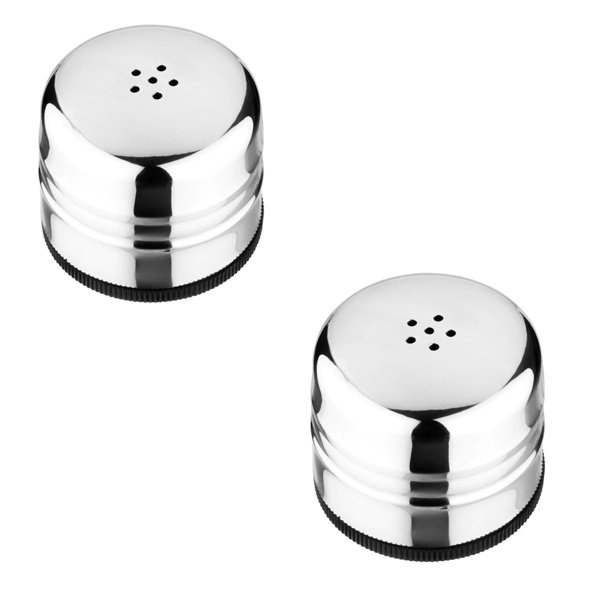 Belfry Kitchen Stainless Steel Salt & Pepper Pots Shakers Set Wayfair